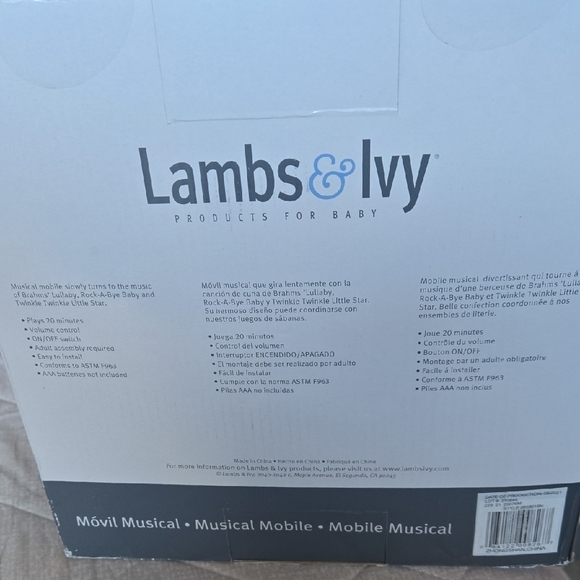 Lambs & Ivy Jungle Safari Musical Mobile - Picture 3 of 3